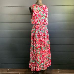 Vintage Floral Dress